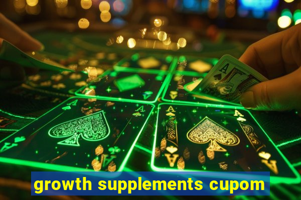 growth supplements cupom